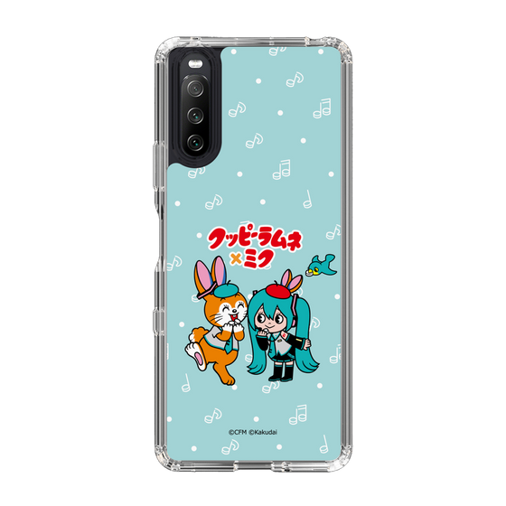 スリムプロテクションケース［ 初音ミク×クッピーラムネ - 初音ミク×クッピー - デフォルメイラスト ］