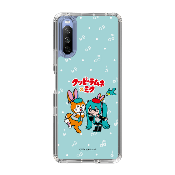スリムプロテクションケース［ 初音ミク×クッピーラムネ - 初音ミク×クッピー - デフォルメイラスト ］