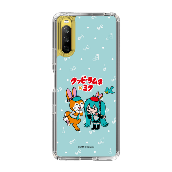 スリムプロテクションケース［ 初音ミク×クッピーラムネ - 初音ミク×クッピー - デフォルメイラスト ］