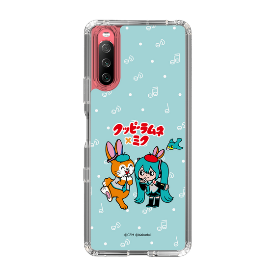 スリムプロテクションケース［ 初音ミク×クッピーラムネ - 初音ミク×クッピー - デフォルメイラスト ］