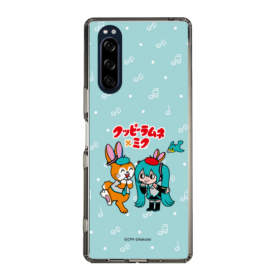 スリムプロテクションケース［ 初音ミク×クッピーラムネ - 初音ミク×クッピー - デフォルメイラスト ］