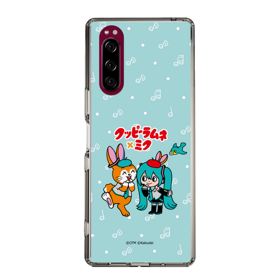 スリムプロテクションケース［ 初音ミク×クッピーラムネ - 初音ミク×クッピー - デフォルメイラスト ］