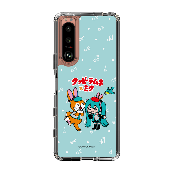 スリムプロテクションケース［ 初音ミク×クッピーラムネ - 初音ミク×クッピー - デフォルメイラスト ］