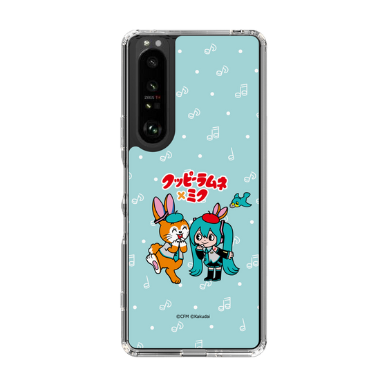 スリムプロテクションケース［ 初音ミク×クッピーラムネ - 初音ミク×クッピー - デフォルメイラスト ］