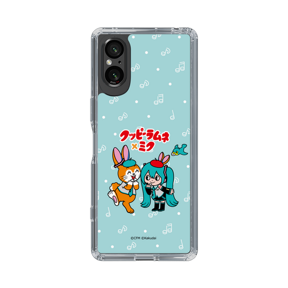 スリムプロテクションケース［ 初音ミク×クッピーラムネ - 初音ミク×クッピー - デフォルメイラスト ］