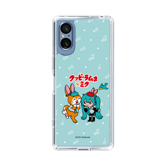 スリムプロテクションケース［ 初音ミク×クッピーラムネ - 初音ミク×クッピー - デフォルメイラスト ］
