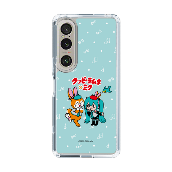 スリムプロテクションケース［ 初音ミク×クッピーラムネ - 初音ミク×クッピー - デフォルメイラスト ］
