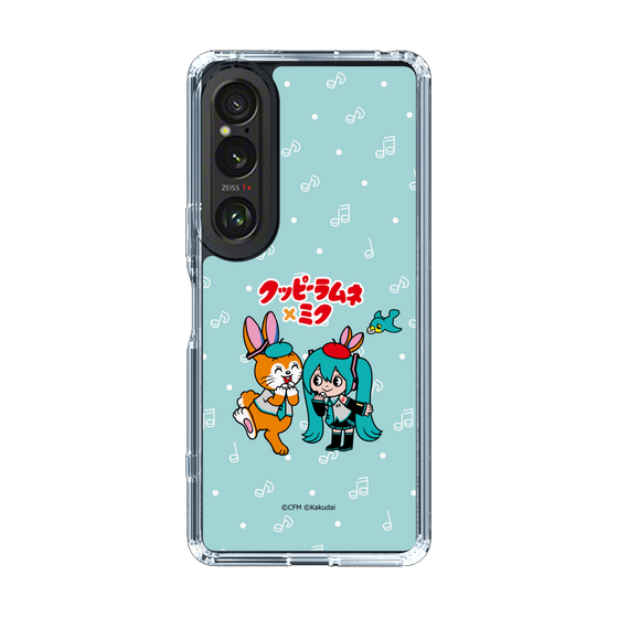 スリムプロテクションケース［ 初音ミク×クッピーラムネ - 初音ミク×クッピー - デフォルメイラスト ］