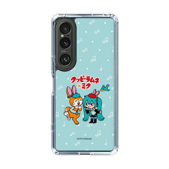 スリムプロテクションケース［ 初音ミク×クッピーラムネ - 初音ミク×クッピー - デフォルメイラスト ］
