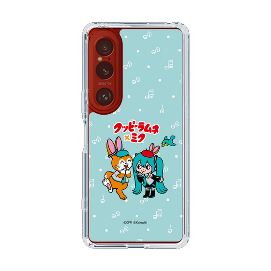 スリムプロテクションケース［ 初音ミク×クッピーラムネ - 初音ミク×クッピー - デフォルメイラスト ］