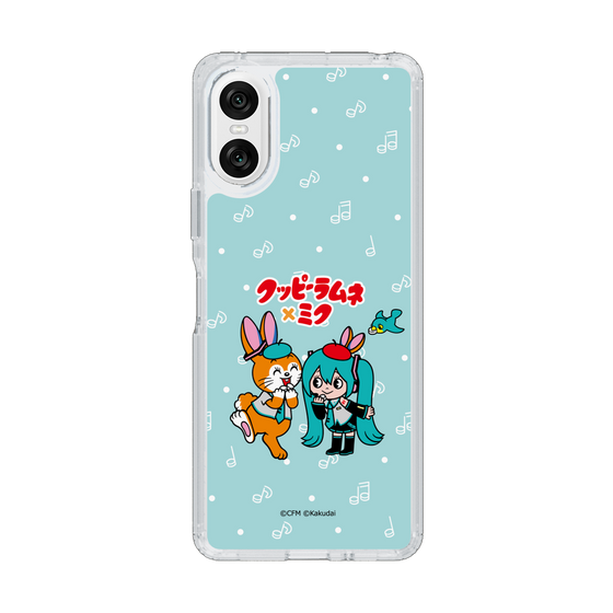 スリムプロテクションケース［ 初音ミク×クッピーラムネ - 初音ミク×クッピー - デフォルメイラスト ］