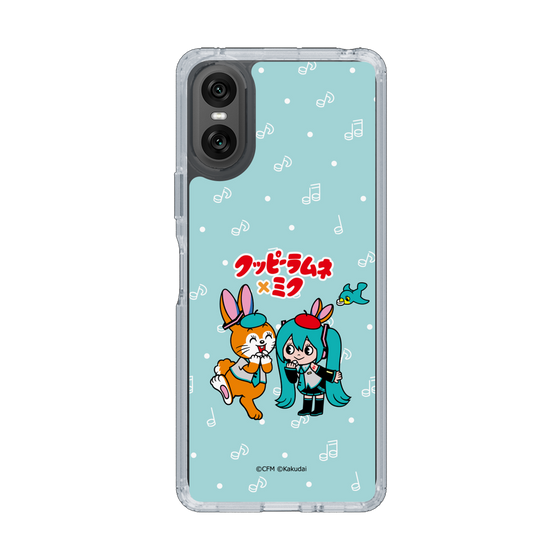 スリムプロテクションケース［ 初音ミク×クッピーラムネ - 初音ミク×クッピー - デフォルメイラスト ］