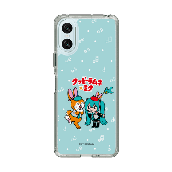 スリムプロテクションケース［ 初音ミク×クッピーラムネ - 初音ミク×クッピー - デフォルメイラスト ］
