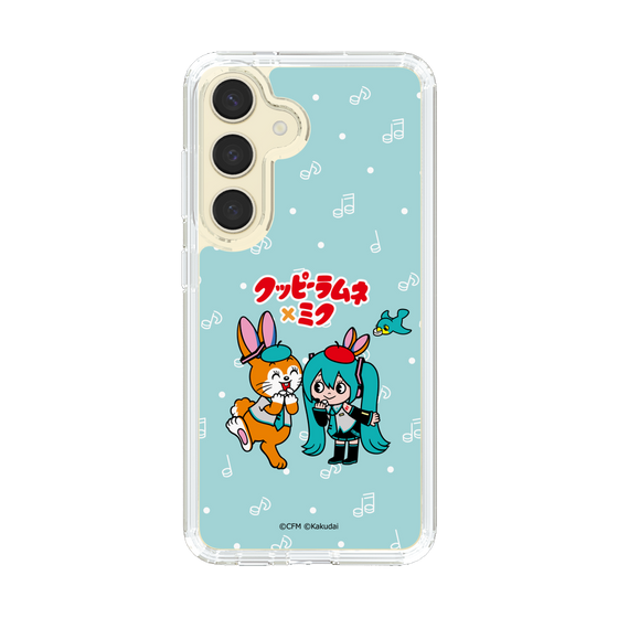 スリムプロテクションケース［ 初音ミク×クッピーラムネ - 初音ミク×クッピー - デフォルメイラスト ］