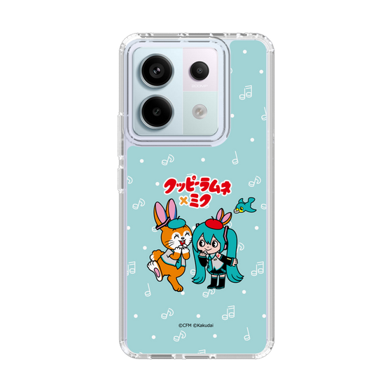 スリムプロテクションケース［ 初音ミク×クッピーラムネ - 初音ミク×クッピー - デフォルメイラスト ］