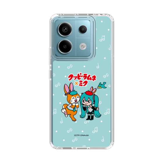 スリムプロテクションケース［ 初音ミク×クッピーラムネ - 初音ミク×クッピー - デフォルメイラスト ］