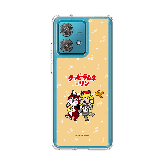スリムプロテクションケース［ 初音ミク×クッピーラムネ - 鏡音リン×ラム - デフォルメイラスト ］