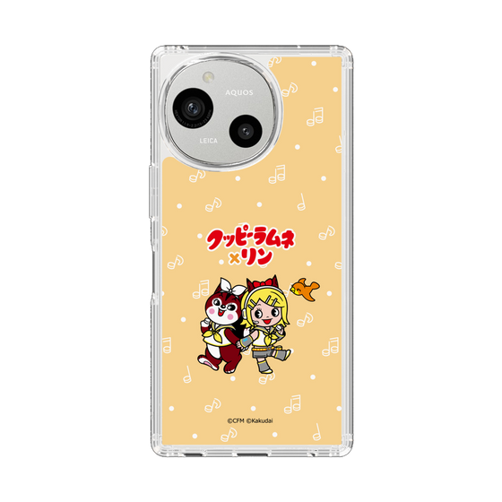 スリムプロテクションケース［ 初音ミク×クッピーラムネ - 鏡音リン×ラム - デフォルメイラスト ］