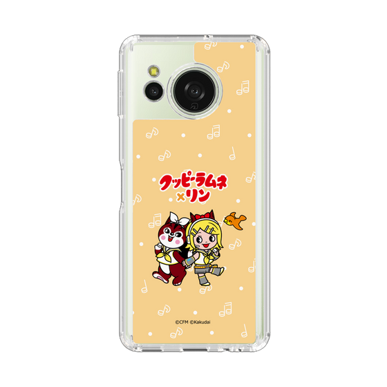 スリムプロテクションケース［ 初音ミク×クッピーラムネ - 鏡音リン×ラム - デフォルメイラスト ］