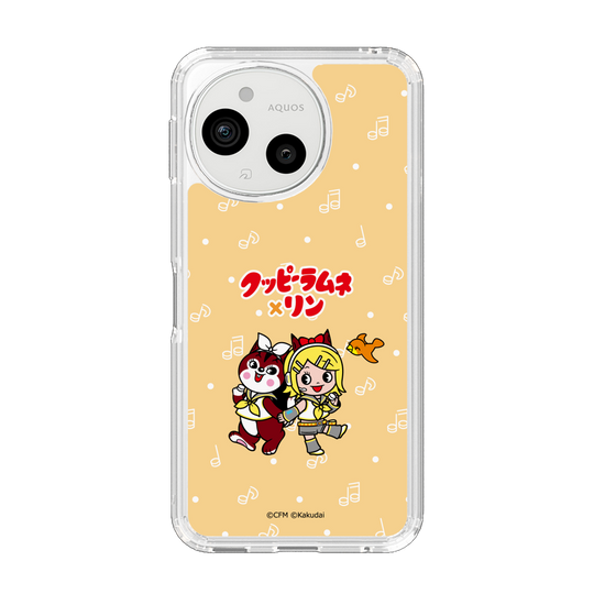スリムプロテクションケース［ 初音ミク×クッピーラムネ - 鏡音リン×ラム - デフォルメイラスト ］