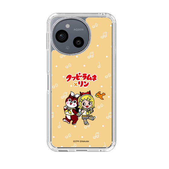 スリムプロテクションケース［ 初音ミク×クッピーラムネ - 鏡音リン×ラム - デフォルメイラスト ］