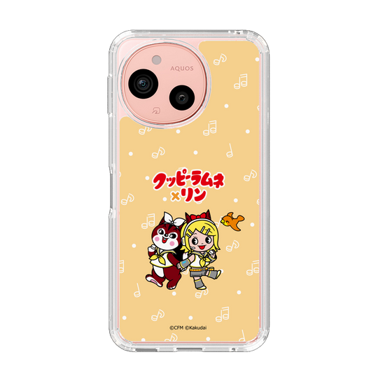 スリムプロテクションケース［ 初音ミク×クッピーラムネ - 鏡音リン×ラム - デフォルメイラスト ］