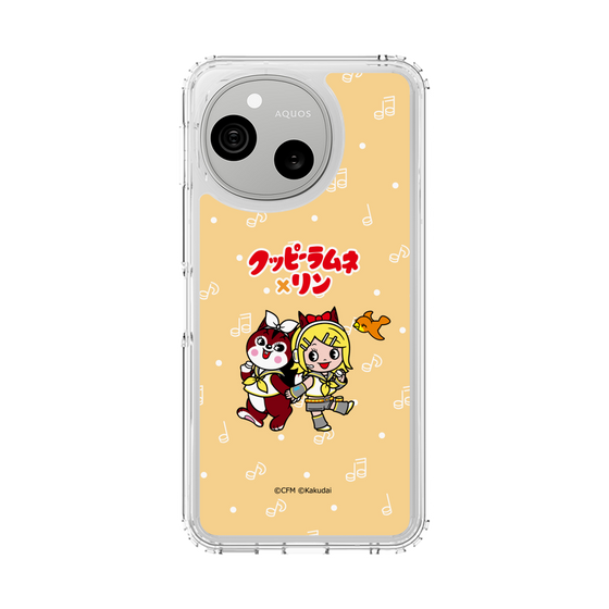 スリムプロテクションケース［ 初音ミク×クッピーラムネ - 鏡音リン×ラム - デフォルメイラスト ］