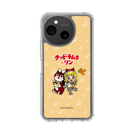 スリムプロテクションケース［ 初音ミク×クッピーラムネ - 鏡音リン×ラム - デフォルメイラスト ］