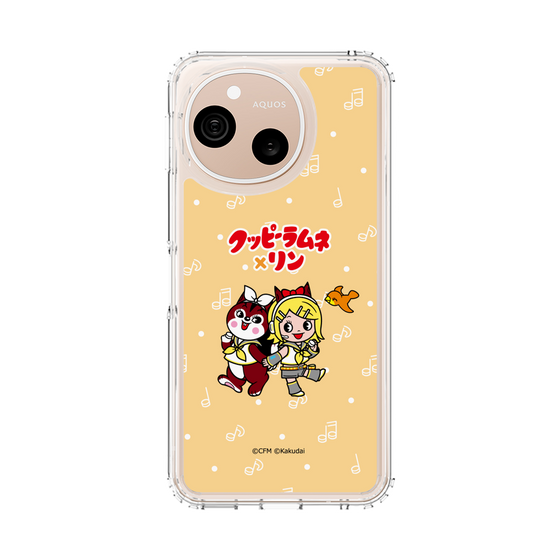 スリムプロテクションケース［ 初音ミク×クッピーラムネ - 鏡音リン×ラム - デフォルメイラスト ］