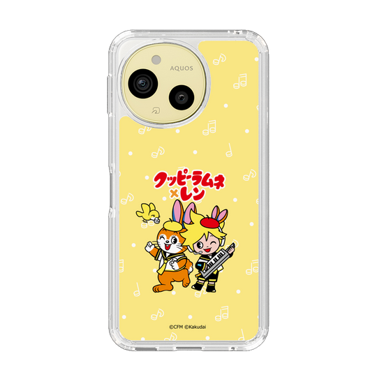 スリムプロテクションケース［ 初音ミク×クッピーラムネ - 鏡音レン×クッピー - デフォルメイラスト ］
