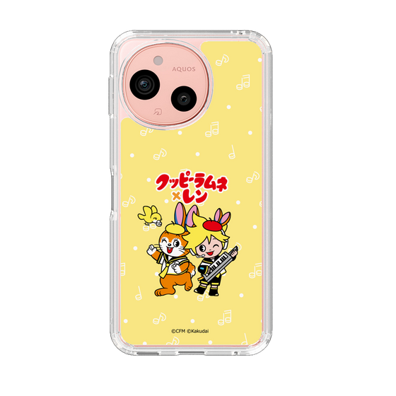 スリムプロテクションケース［ 初音ミク×クッピーラムネ - 鏡音レン×クッピー - デフォルメイラスト ］