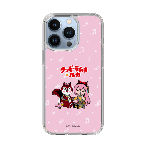 スリムプロテクションケース［ 初音ミク×クッピーラムネ - 巡音ルカ×ラム - デフォルメイラスト ］