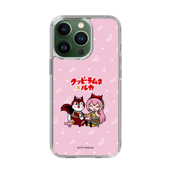 スリムプロテクションケース［ 初音ミク×クッピーラムネ - 巡音ルカ×ラム - デフォルメイラスト ］