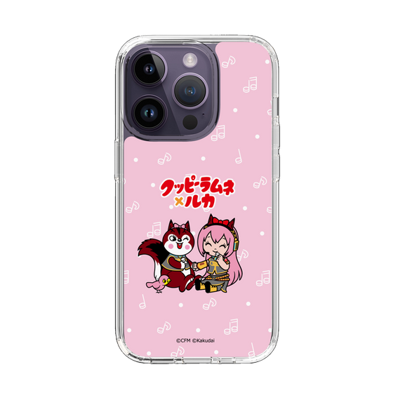スリムプロテクションケース［ 初音ミク×クッピーラムネ - 巡音ルカ×ラム - デフォルメイラスト ］