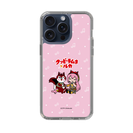 スリムプロテクションケース［ 初音ミク×クッピーラムネ - 巡音ルカ×ラム - デフォルメイラスト ］