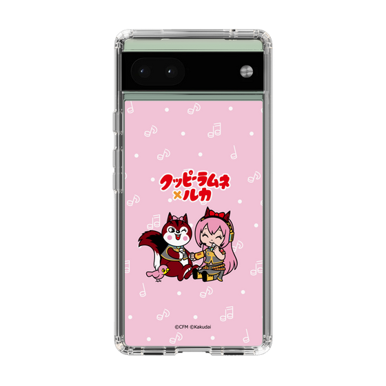 スリムプロテクションケース［ 初音ミク×クッピーラムネ - 巡音ルカ×ラム - デフォルメイラスト ］