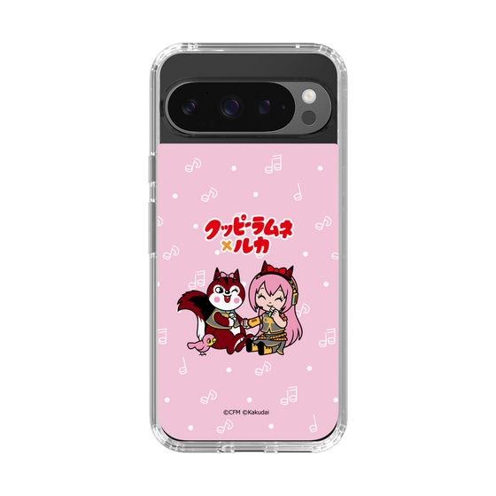 スリムプロテクションケース［ 初音ミク×クッピーラムネ - 巡音ルカ×ラム - デフォルメイラスト ］