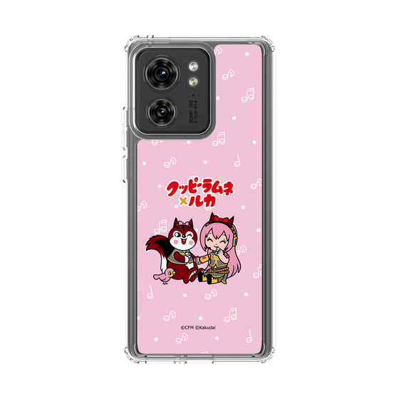 スリムプロテクションケース［ 初音ミク×クッピーラムネ - 巡音ルカ×ラム - デフォルメイラスト ］