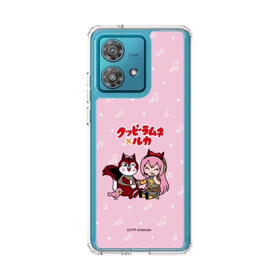 スリムプロテクションケース［ 初音ミク×クッピーラムネ - 巡音ルカ×ラム - デフォルメイラスト ］