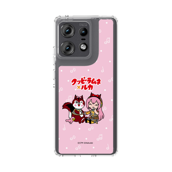 スリムプロテクションケース［ 初音ミク×クッピーラムネ - 巡音ルカ×ラム - デフォルメイラスト ］