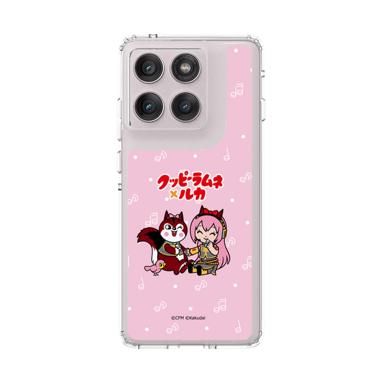 スリムプロテクションケース［ 初音ミク×クッピーラムネ - 巡音ルカ×ラム - デフォルメイラスト ］