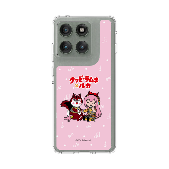 スリムプロテクションケース［ 初音ミク×クッピーラムネ - 巡音ルカ×ラム - デフォルメイラスト ］