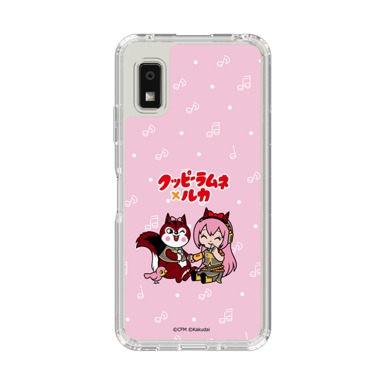 スリムプロテクションケース［ 初音ミク×クッピーラムネ - 巡音ルカ×ラム - デフォルメイラスト ］