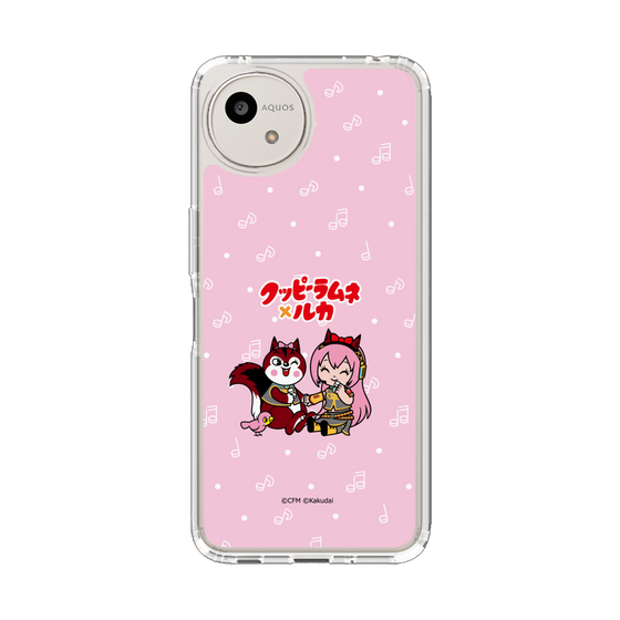 スリムプロテクションケース［ 初音ミク×クッピーラムネ - 巡音ルカ×ラム - デフォルメイラスト ］