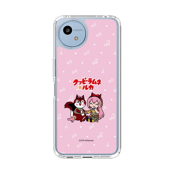 スリムプロテクションケース［ 初音ミク×クッピーラムネ - 巡音ルカ×ラム - デフォルメイラスト ］