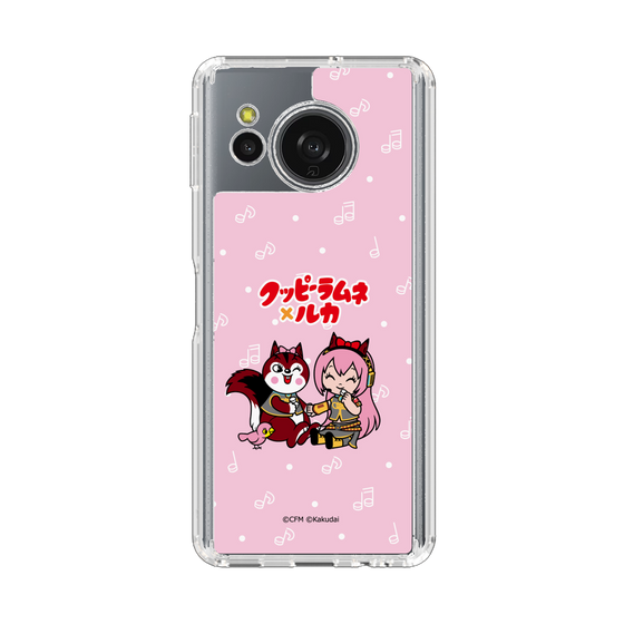 スリムプロテクションケース［ 初音ミク×クッピーラムネ - 巡音ルカ×ラム - デフォルメイラスト ］