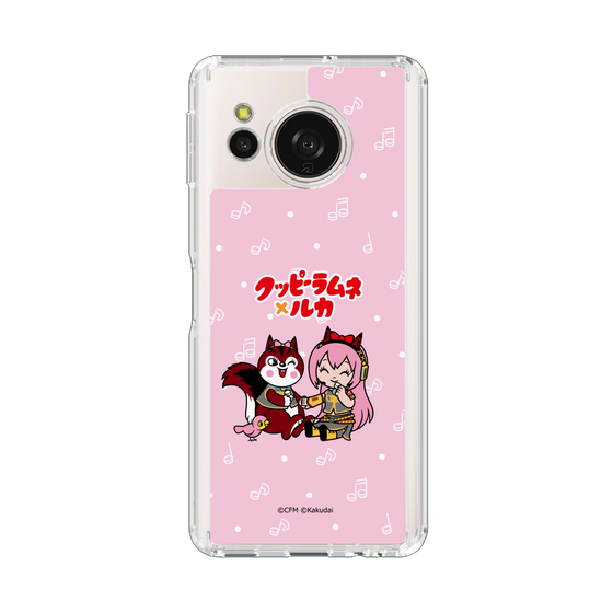 スリムプロテクションケース［ 初音ミク×クッピーラムネ - 巡音ルカ×ラム - デフォルメイラスト ］