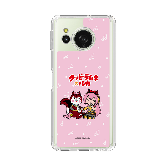 スリムプロテクションケース［ 初音ミク×クッピーラムネ - 巡音ルカ×ラム - デフォルメイラスト ］