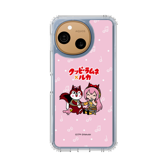スリムプロテクションケース［ 初音ミク×クッピーラムネ - 巡音ルカ×ラム - デフォルメイラスト ］