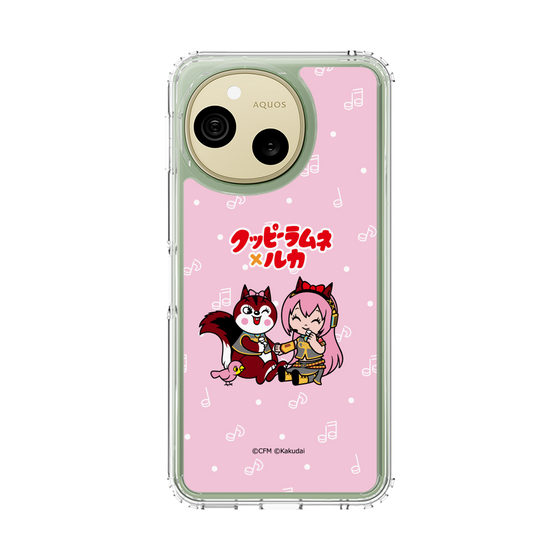 スリムプロテクションケース［ 初音ミク×クッピーラムネ - 巡音ルカ×ラム - デフォルメイラスト ］